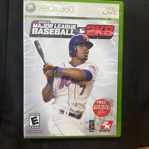 Xbox 360 2K Sports Major League Baseball 2K8 Game